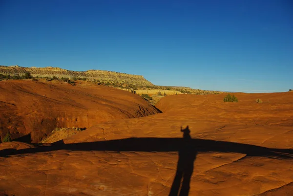 Perto Devils Garden Grand Stair Escalante National Monument Utah — Fotografia de Stock