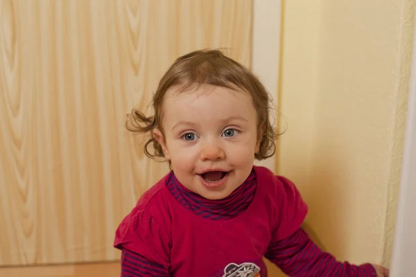 Портрет Счастливого Ребенка — стоковое фото