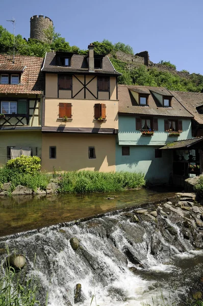 Kaysersberg Een Gemeente Het Franse Departement Haut Rhin Regio Elzas — Stockfoto