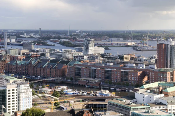 Hamburg Port City Germany — Stock Photo, Image