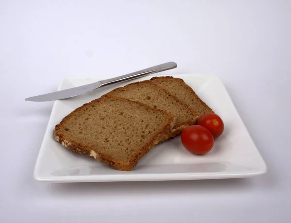 Fresh Baked Bread Decor — Stock Photo, Image
