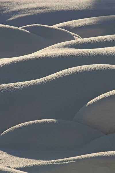 Снежный Пейзаж Зимой — стоковое фото
