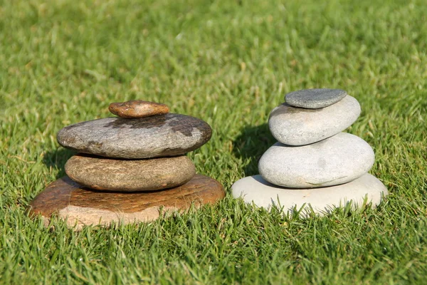 Stone Figures Lawn — Stock Photo, Image