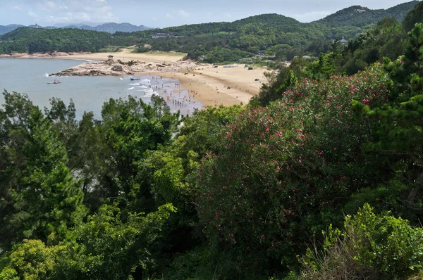 Magányos Strand Kínában — Stock Fotó