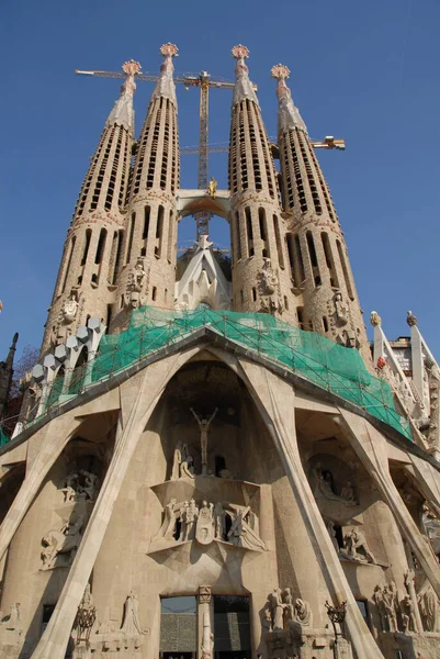 Sagrada Familia Basiliek Van Sagrada Famlia — Stockfoto