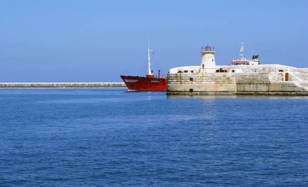 Frachtschiff Transportschiff Schifffahrt — Stockfoto