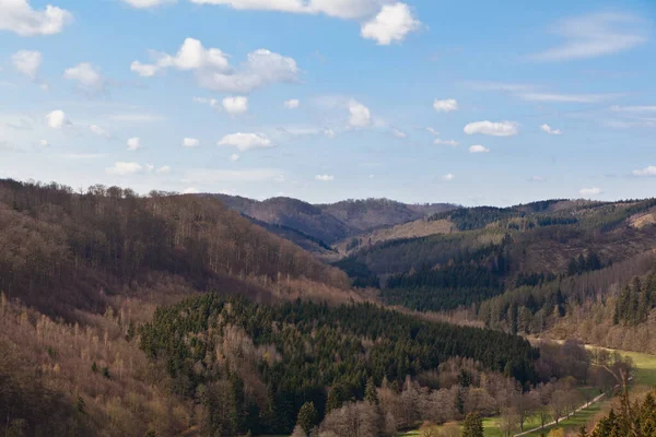 Widok Dolinę Selke — Zdjęcie stockowe