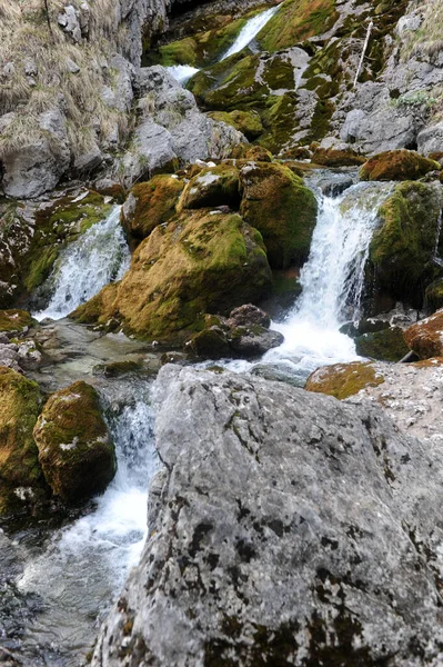 Σλοβενία Soca Water Faelle Στο Εθνικό Πάρκο Triglav — Φωτογραφία Αρχείου