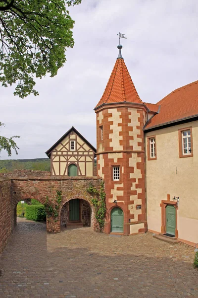 Velitelský Dům Horském Festivalu Dilsberg — Stock fotografie