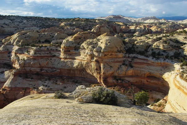 Natura Paesaggistica Del Canyon Formazione Geologica — Foto Stock