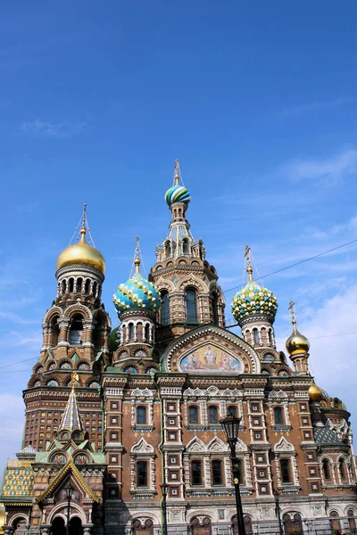 Kostel Vykupitele Petrohradu — Stock fotografie