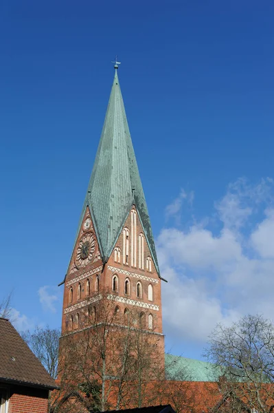 Utsikt Över Tornet Kyrkan George Staden Vilnius Lithuania — Stockfoto