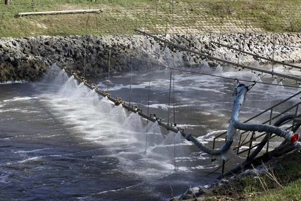 Schuimvernietigingsinstallatie Akw Grohnde — Stockfoto