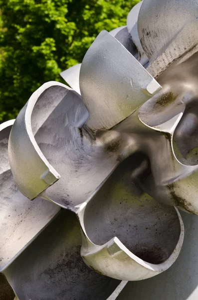 Detalhe Uma Turbina Pelton — Fotografia de Stock