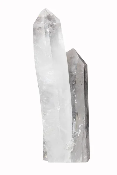 Grupo Cristal Rocha Rock Crystal Semiprecious Stone — Fotografia de Stock