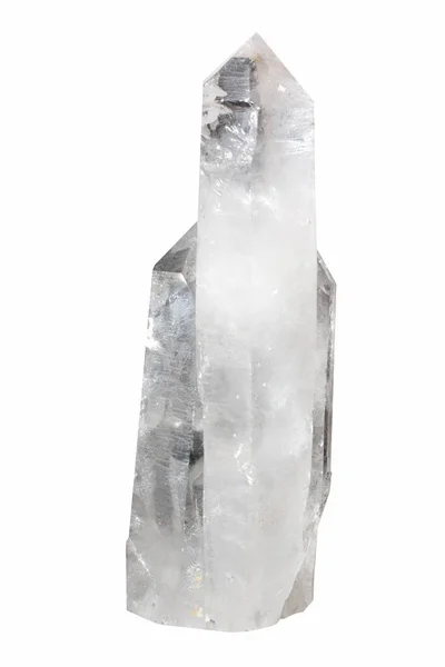 Rock Kristály Csoport Rock Crystal Semiprecious Stone — Stock Fotó
