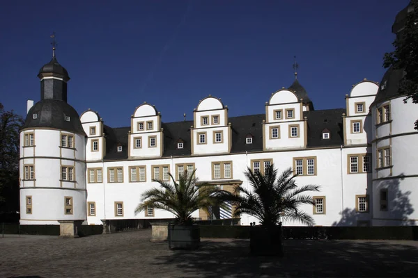 Vista Panorâmica Majestosa Arquitetura Medieval Castelo — Fotografia de Stock