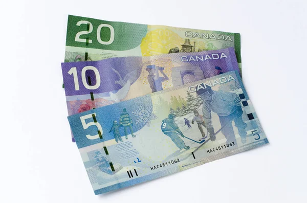 Modern Banknotes Closeup Financial Background — Stock Photo, Image