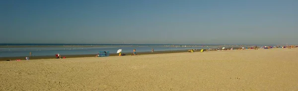 Διακοπές Στην Παραλία Ouddorp Aan Zee Νότια Ολλανδία — Φωτογραφία Αρχείου