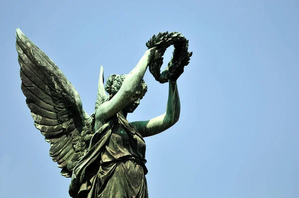 Victory Monument Freiburg Breisgau 1876 Monument Commemorates Victory Germany Franco — Stock Photo, Image