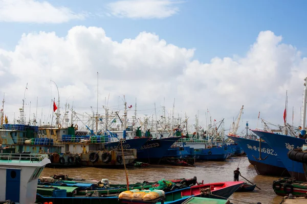 Malerischer Blick Auf Den Schönen Hafen — Stockfoto