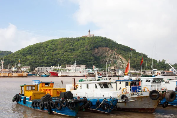 Vue Panoramique Sur Magnifique Paysage Portuaire — Photo