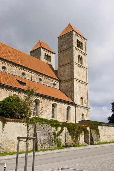 Basilique Saint Michel Altenstadt Près Schongau — Photo