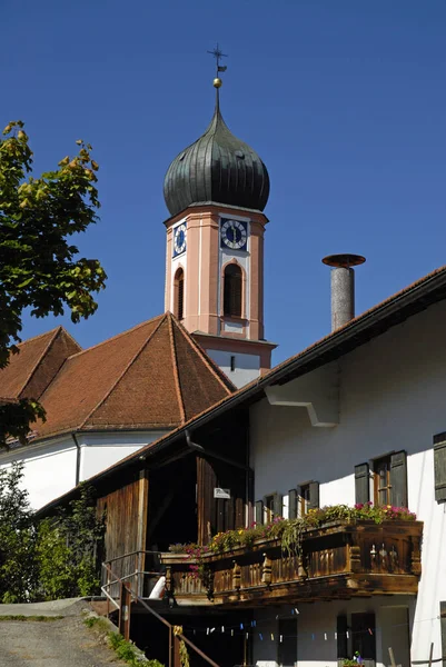 Vue Panoramique Vieille Église — Photo