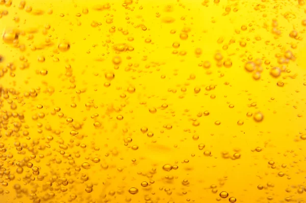 Migliaia Bollicine Nella Birra — Foto Stock