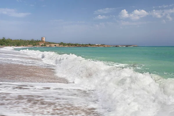 Olas Del Mar Norte Del Estado Israel — Foto de Stock