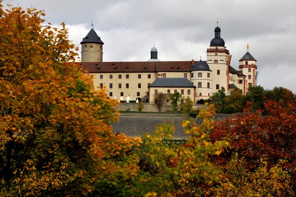 Крепость Мариенберг Wrzburg — стоковое фото