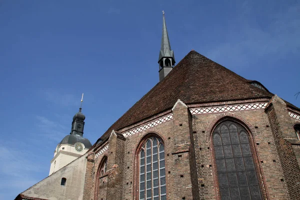 Gotthardt Church Braniborsku Havel — Stock fotografie