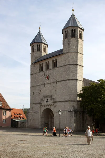 Igreja Colegiada Bad Gandersheim — Fotografia de Stock