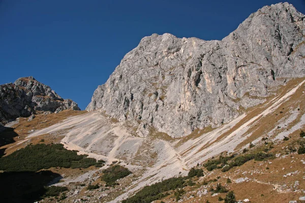 Panorama Montanhoso Tanheimer Tal Áustria — Fotografia de Stock