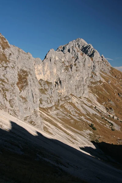 Panorama Montană Tanheimer Tal Austria — Fotografie, imagine de stoc