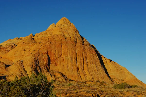 Rock Cerca Moqui Hill Luz Mañana Utah — Foto de Stock