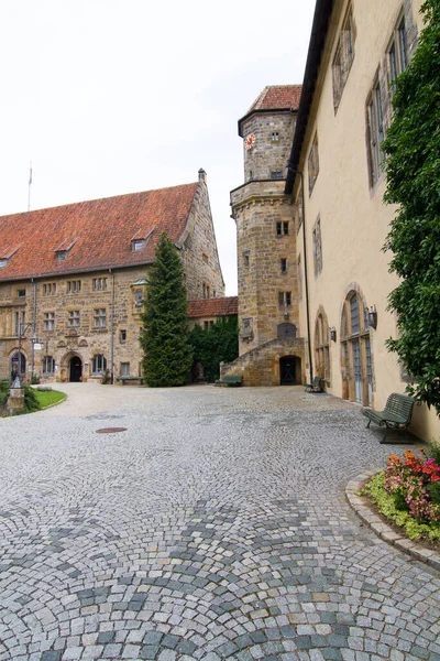 Vacker Utsikt Över Vackra Medeltida Fästning Arkitektur — Stockfoto