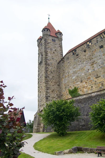 Vista Panorámica Hermosa Arquitectura Medieval Fortaleza — Foto de Stock