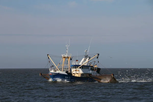 Fishing Cutters North Sea Stock Photo