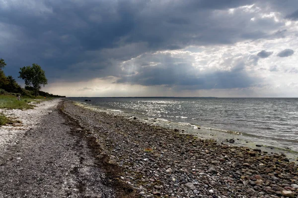 Природный Пляж Балтийском Море Остров Поль — стоковое фото