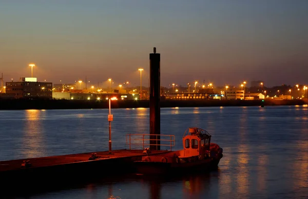 View Port Hamburg Germany — Stock Photo, Image