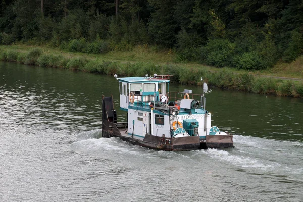 Pushboat Kanale Mittelland — Zdjęcie stockowe