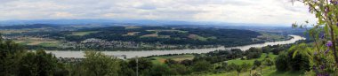 View of the Danube from Maria Taferl (Lower Austria) clipart