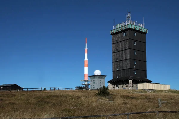 Het Weerstation Brocken — Stockfoto