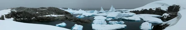 Baia Paradiso Antartico Antartide — Foto Stock