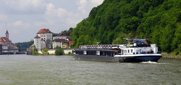 Dreiflüssestadt Passau — Stockfoto