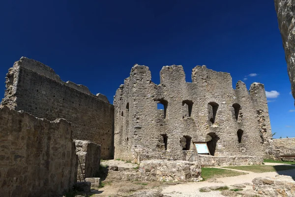 Wolfstein Hrad Zřícenina Přírodním Pozadí Krajiny — Stock fotografie