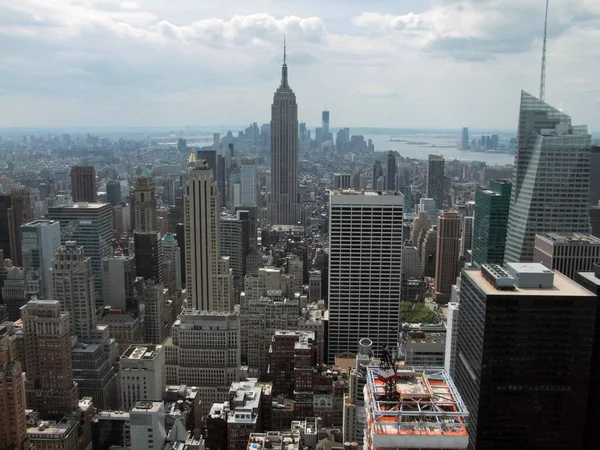 Luchtfoto Van New York Verenigde Staten — Stockfoto