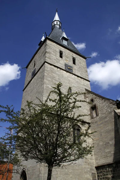Farní Kostel Mikuláše Nieheimu — Stock fotografie