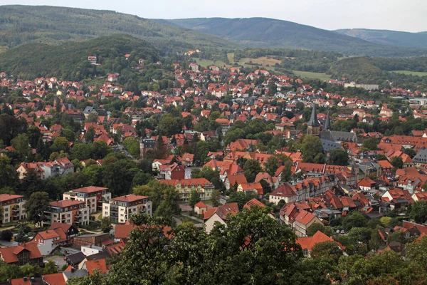 Kaleden Wernigerode Görüntüsü — Stok fotoğraf